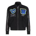 Off-White logo-patch Varsity Jacket  OMJA104S23LEA0011069