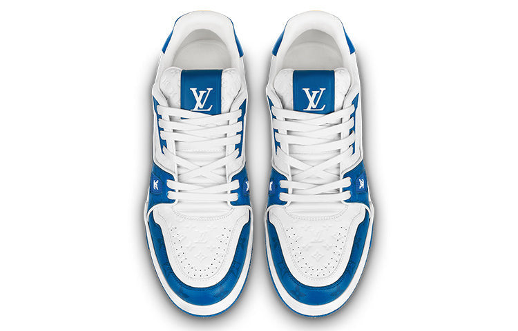 LOUIS VUITTON LV Trainers 'White Blue' 1ABOH4