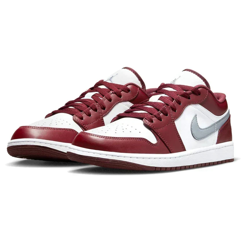 Air Jordan 1 Low 'White Bordeaux'